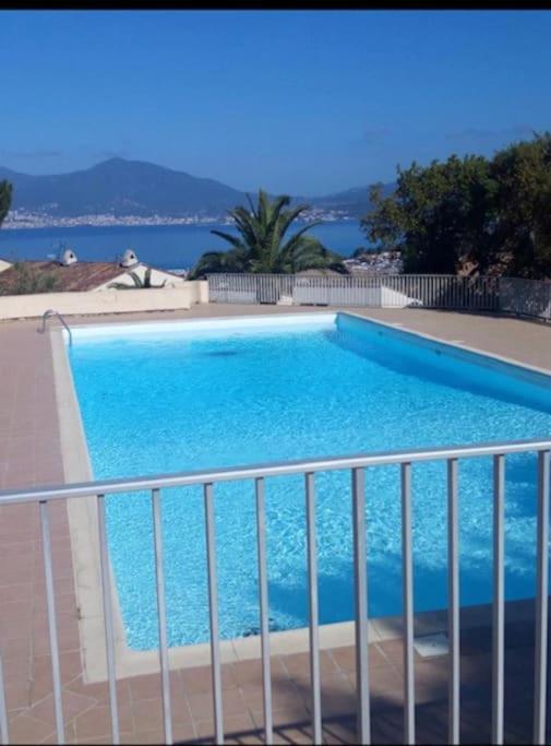 Porticcio Tres Joli T2 Climatise & Grande Terrasse A 1Km De La Plage Bagian luar foto
